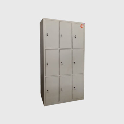 72"x 36" x16" 9 Door Locke