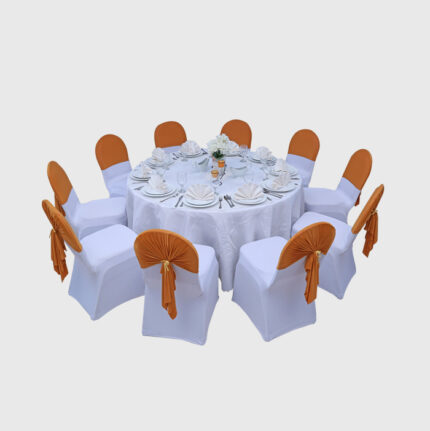 5ft Table with 10 Chairs Set